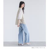 somari imaginationシアースリーブ刺繍ブラウス | osharewalker | 詳細画像2