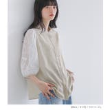 somari imaginationシアースリーブ刺繍ブラウス | osharewalker | 詳細画像7