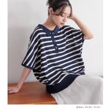 n'OrLABEL半袖ドルマンポロニット | osharewalker | 詳細画像7