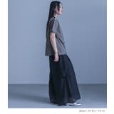 kOhAKU配色切替箔ラインカットソー | osharewalker | 詳細画像11 