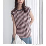 n'OrLABELノースリーブボーダーカットソー | osharewalker | 詳細画像13 