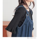 nOrLABEL袖フリル半袖リブニット | osharewalker | 詳細画像12 