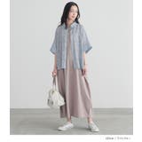 n'OrLABELチェックレースドルマンシャツ | osharewalker | 詳細画像2 