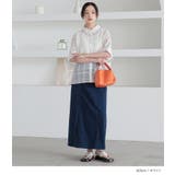 n'OrLABELチェックレースドルマンシャツ | osharewalker | 詳細画像9 