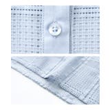 n'OrLABELチェックレースドルマンシャツ | osharewalker | 詳細画像18 