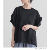 n'OrLABELスラッシュ開きドレープカットソー | osharewalker | 詳細画像13 