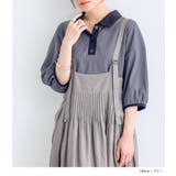 n'OrLABEL汗じみ軽減リブ配色ポロカットソー  | osharewalker | 詳細画像8 