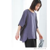 n'OrLABEL汗じみ防止切替コクーンカットソー  | osharewalker | 詳細画像13 