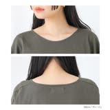 n'OrLABELプリント切替配色カットソー | osharewalker | 詳細画像12 