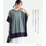n'OrLABEL配色冷感カノコチュニック | osharewalker | 詳細画像2