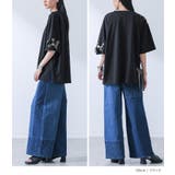 kOhAKU冷感配色ハトメリボンカットソー | osharewalker | 詳細画像12