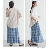 n'OrLABEL前後配色カットソー | osharewalker | 詳細画像6 