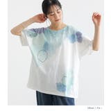 n'OrLABEL水彩プリントカットソー | osharewalker | 詳細画像13 