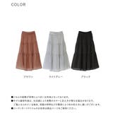 n'OrLABEL2wayシアーティアードスカート  | osharewalker | 詳細画像19 