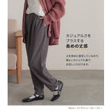 n'OrLABELカットジョーゼットタックテーパードパンツ | osharewalker | 詳細画像3 