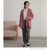 n'OrLABELカットジョーゼットタックテーパードパンツ | osharewalker | 詳細画像11 