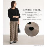 n'OrLABELフロッキードットワイドパンツ | osharewalker | 詳細画像2