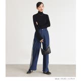 n'OrLABELスウェット×デニムワイドパンツ | osharewalker | 詳細画像5