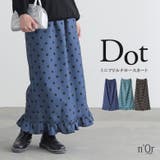 n'OrLABELミニフリルドットナロースカート  | osharewalker | 詳細画像1 