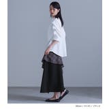 kOhAKUフレアチェックドッキングスカート | osharewalker | 詳細画像8 