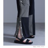 kOhAKU配色切替カーゴパンツ | osharewalker | 詳細画像3