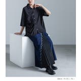 kOhAKU異素材プリーツ×デニムスカート  | osharewalker | 詳細画像6 