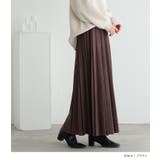 n'OrLABELフェイクスエードランダムプリーツスカート  | osharewalker | 詳細画像12 