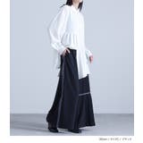 kOhAKUアシンメトリープリーツラインパンツ  | osharewalker | 詳細画像2 