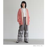somari imaginationウエストリボンレースプリントパンツ | osharewalker | 詳細画像12