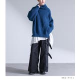 kOhAKUサイドベルトワイドパンツ | osharewalker | 詳細画像2