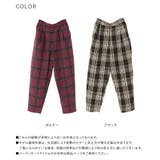 n'OrLABELチェックコクーンパンツ  | osharewalker | 詳細画像19 