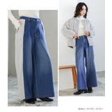 n'OrLABELスウェット切替デニムパンツ | osharewalker | 詳細画像11