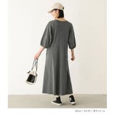 n'OrLABELドロストデザインカットソーワンピース | osharewalker | 詳細画像7 