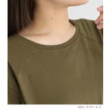 n'OrLABELドロストデザインカットソーワンピース | osharewalker | 詳細画像14 