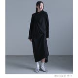kOhAKUアシメドレープカットソーワンピース | osharewalker | 詳細画像7 