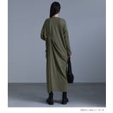 kOhAKUアシメドレープカットソーワンピース | osharewalker | 詳細画像10 