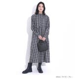 n'OrLABELタブ付きチェックワンピース | osharewalker | 詳細画像2