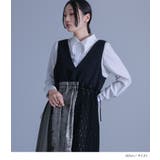 kOhAKU異素材切替ジャンスカ | osharewalker | 詳細画像5 