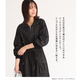 n'OrLABELハーフジップデニムワンピース | osharewalker | 詳細画像2