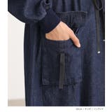 n'OrLABELハーフジップデニムワンピース | osharewalker | 詳細画像16