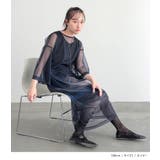 n'OrLABELプリントシアーワンピースセットアップ | osharewalker | 詳細画像10 