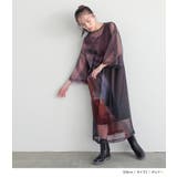 n'OrLABELプリントシアーワンピースセットアップ | osharewalker | 詳細画像12 