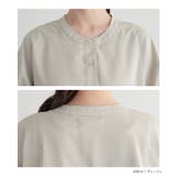 n'OrLABEL異素材ギャザーシャツワンピース  | osharewalker | 詳細画像17 