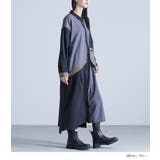 kOhAKU異素材配色切替シャツワンピース  | osharewalker | 詳細画像10 