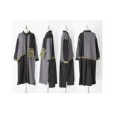 kOhAKU異素材配色切替シャツワンピース  | osharewalker | 詳細画像15 