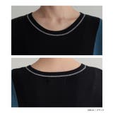 n'OrLABEL配色アシメニットドルマンワンピース  | osharewalker | 詳細画像17 