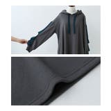 n'OrLABEL異素材切替フード付きワンピース  | osharewalker | 詳細画像17 