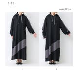 n'OrLABEL異素材切替フード付きワンピース  | osharewalker | 詳細画像19 