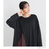 n'OrLABEL異素材切替ワンピース  | osharewalker | 詳細画像6 
