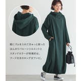 n'OrLABELフード付きコクーンワンピース | osharewalker | 詳細画像2
